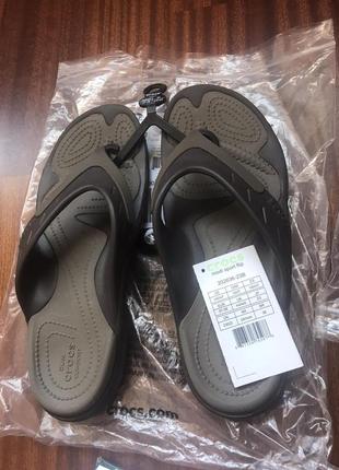 Вьетнамки crocs modi sport flip шлепки кроксы3 фото