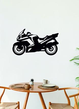 Декоративне настінне панно «мотоцикл» декор на стіну8 фото