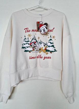 Primark іспанія світшот оверсайз трохи вкорочений mickey mouse