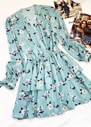 Платье с двойной юбкой