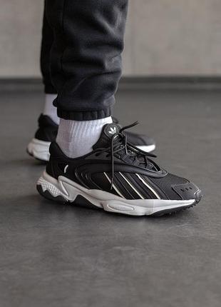 Мужские кроссовки в стиле adidas oztral black and white