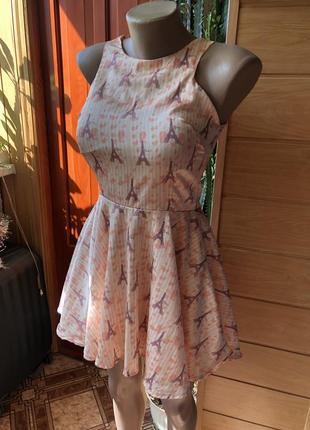 Шикарное воздушное платье с пуш ап3 фото