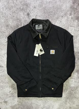 Новая черная куртка carhartt wip