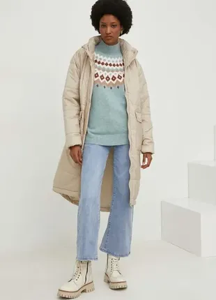 Свободное теплое  пальто   винтаж люкс бренд