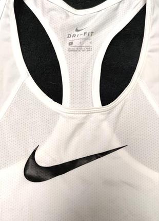 Nike перфорированнся майка топ спорт /9123/6 фото