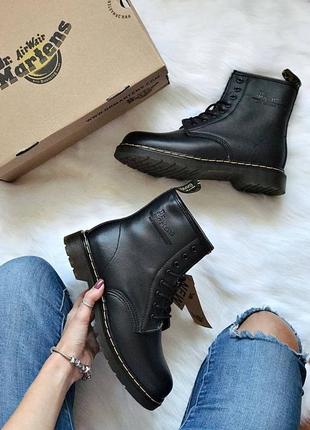 Dr. martens 1460 хутром зимние ботинки8 фото