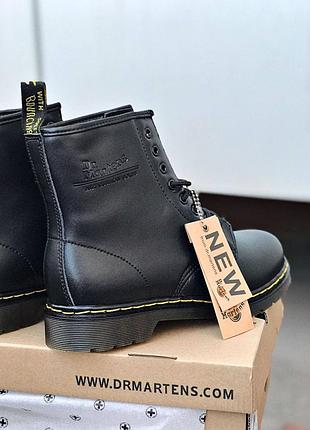 Dr. martens 1460 хутром зимние ботинки3 фото