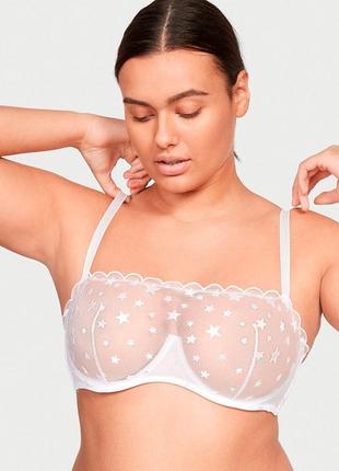 Бюстгальтер victoria's secret 34b белый (36000988013qc634b)