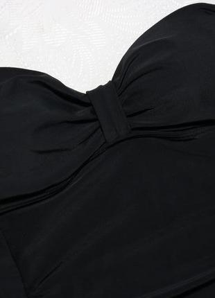 Слитный черный купальник-утяжка от george (размер хл)4 фото