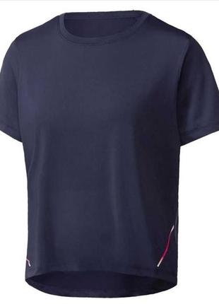Женская спортивная футболка с удлиненной спинкой crivit размер s м