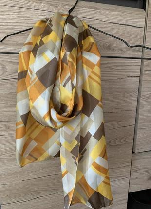 Шарфик длинный в базовых цветах