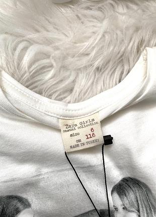 Кофточка реглан на девочку zara 116см 3