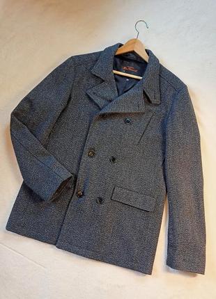 Вовна(шерсть). ідеальне  півпальто ben sherman оригінал р l