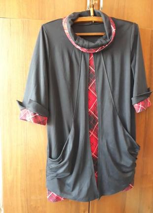Туника комбинированная