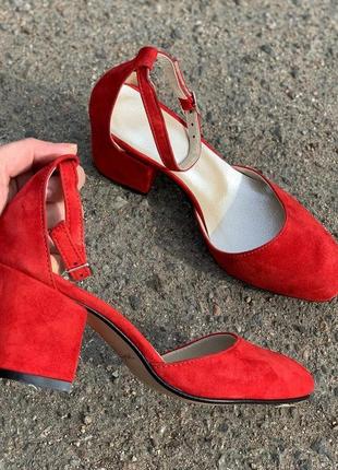 Замшевые туфли ручной работы