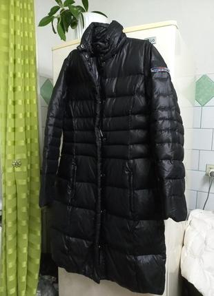 Пальто осень-зима пух-перо жен.42-44р frida& freddies америка3 фото