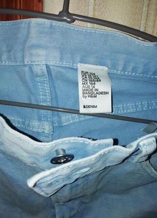 Джинові шорти до коліна h&m & denim4 фото