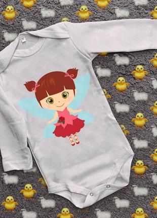 Детские бодики с принтом