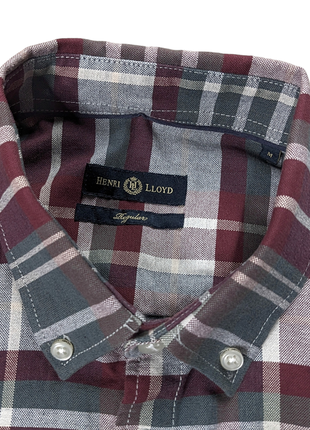 Henri lloyd плотная рубашка оксфорд oxford4 фото