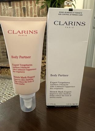 Крем против растяжек для тела clarins body partner stretch mark expert