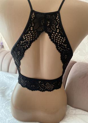 Кружевний майка топ від h&m