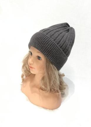 Шапка женская зимняя теплая бренд primark. размер one size.