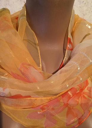 Шифоновый шарф