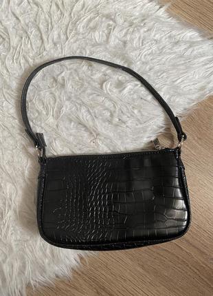 Сумка багет mango