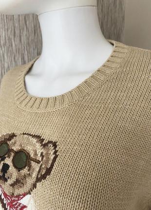 Шикарний новий трендовий джемпер, светр, кофта в стилі ralph lauren4 фото