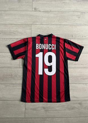 Leonardo bonucci milan football soccer jersey shirt s футбольна футболка