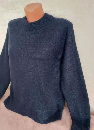 Стильный теплый мохеровый свитер р xs3 фото