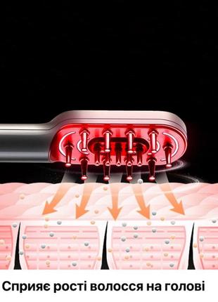 Микротоковая лазерная расческа для стимуляции роста волос6 фото