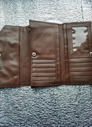 Кошелек кожаный,женский,идеальный. " debenhams", индия.