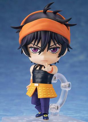 Оригинальная аниме фигурка нендороид на ранняя гирга из джо джо, nendoroid narancia ghirga 1684 jojo1 фото