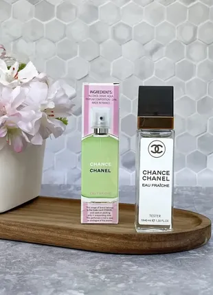 Женский мини парфюм chanel chance eau fraiche 40 мл