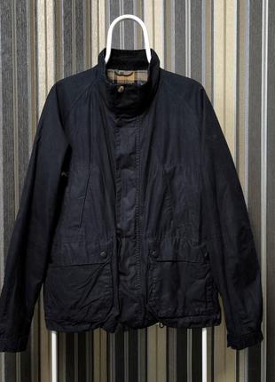 Мужская куртка вакс barbour oldburgh wax jacket1 фото