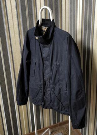 Мужская куртка вакс barbour oldburgh wax jacket3 фото