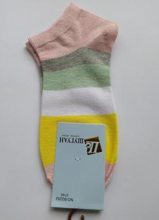 Носки женские короткие с оригинальными принтами шугуан премиум качество