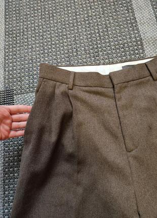 Шерстяные брендовые брюки брюки h&amp;m5 фото