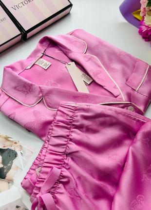 Сатиновая пижама victoria's secret виктория сикрет оригинал