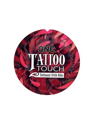 Презерватив one tattoo touch с текстурным рисунком 1 шт 2