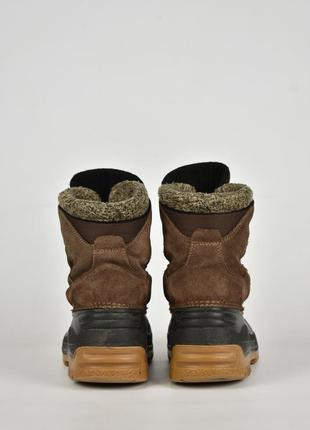 Meindl оригинал ботинки зимние трекинговые кожаные резиновые размер 378 фото