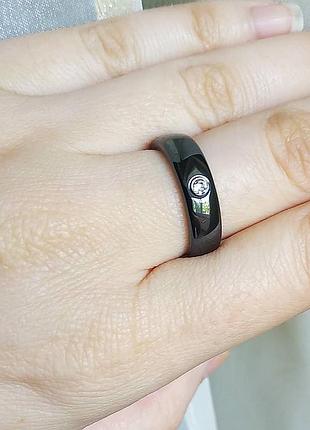 Колечко чорне керамічне кераміка кільце