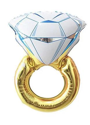Фольгированная шарик кольцо