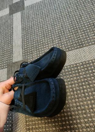 Кожаные брендовые мокасины туфли clarks7 фото