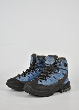 Everest детские ботинки для мальчика трекинговые синие размер 321 фото