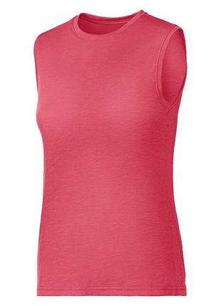 Спортивная майка из высокотехнологичного материала для женщины crivit 371727 s розовый