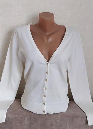Нарядная беленькая кофта размер м