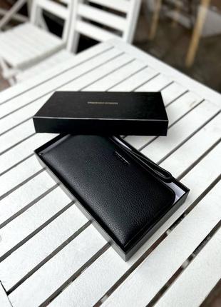 Чоловічий клатч з натуральної зернистої шкіри lux якості//варіант подарунку2 фото
