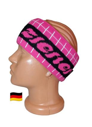 Для заняття спортом двошарова пов'язка на голову ziener для гірськолижного спорту, німецького бренда1 фото